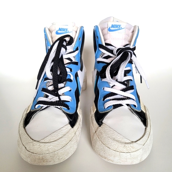 Nike Blazer Mid - Sacai White Black Legend Blue - Picture 5 of 15